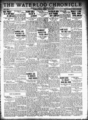 Waterloo Chronicle (Waterloo, On1868), 20 Jul 1933