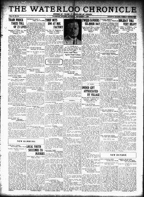 Waterloo Chronicle (Waterloo, On1868), 7 Sep 1933