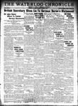 Waterloo Chronicle (Waterloo, On1868), 19 Oct 1933