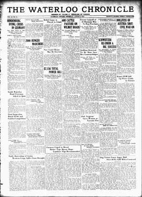 Waterloo Chronicle (Waterloo, On1868), 2 Aug 1934