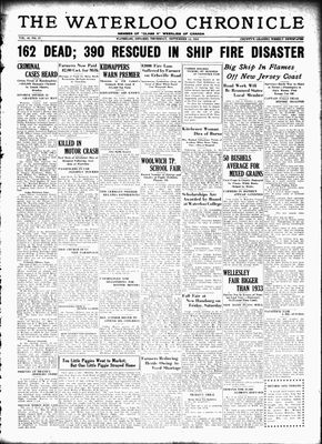 Waterloo Chronicle (Waterloo, On1868), 13 Sep 1934