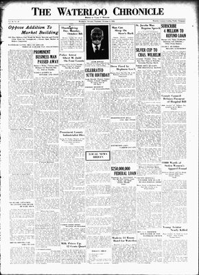 Waterloo Chronicle (Waterloo, On1868), 4 Oct 1934