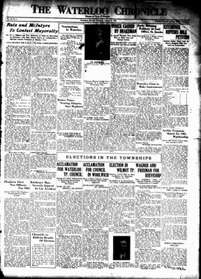 Waterloo Chronicle (Waterloo, On1868), 3 Jan 1935