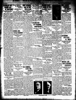 Waterloo Chronicle (Waterloo, On1868), 31 Jan 1935