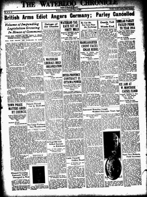 Waterloo Chronicle (Waterloo, On1868), 7 Mar 1935