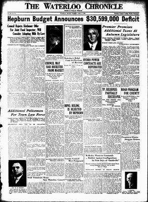 Waterloo Chronicle (Waterloo, On1868), 4 Apr 1935