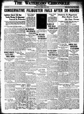 Waterloo Chronicle (Waterloo, On1868), 11 Apr 1935