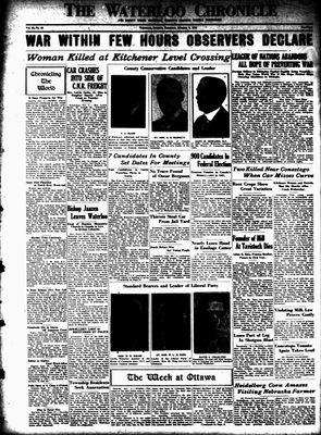 Waterloo Chronicle (Waterloo, On1868), 3 Oct 1935