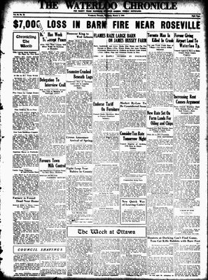 Waterloo Chronicle (Waterloo, On1868), 5 Mar 1936