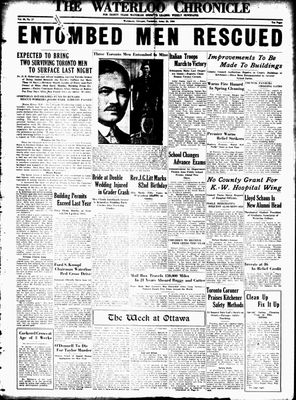 Waterloo Chronicle (Waterloo, On1868), 23 Apr 1936