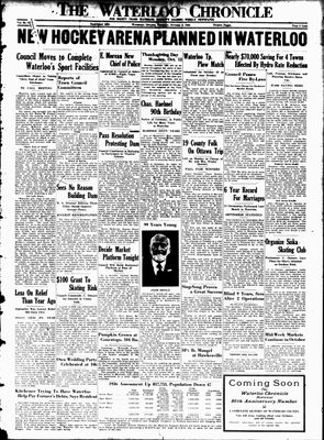 Waterloo Chronicle (Waterloo, On1868), 8 Oct 1936