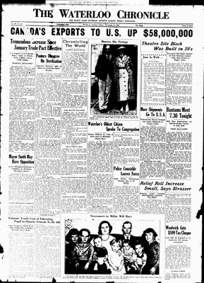 Waterloo Chronicle (Waterloo, On1868), 13 Nov 1936