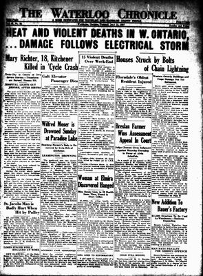 Waterloo Chronicle (Waterloo, On1868), 13 Jul 1937