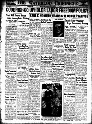 Waterloo Chronicle (Waterloo, On1868), 16 Jul 1937