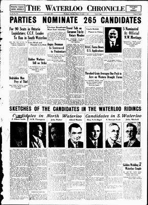 Waterloo Chronicle (Waterloo, On1868), 1 Oct 1937