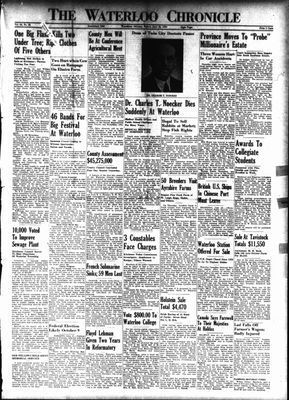 Waterloo Chronicle (Waterloo, On1868), 23 Jun 1939