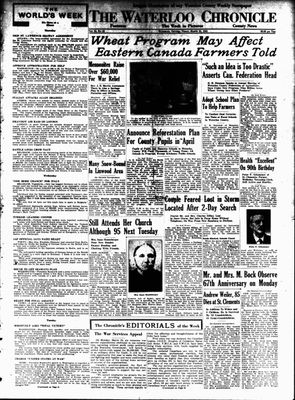 Waterloo Chronicle (Waterloo, On1868), 21 Mar 1941