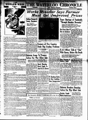 Waterloo Chronicle (Waterloo, On1868), 28 Mar 1941