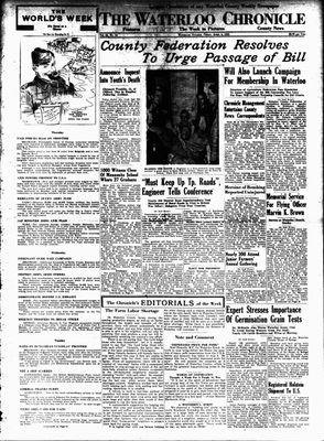 Waterloo Chronicle (Waterloo, On1868), 4 Apr 1941