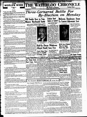 Waterloo Chronicle (Waterloo, On1868), 16 May 1941