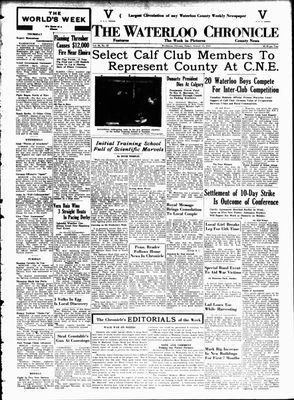 Waterloo Chronicle (Waterloo, On1868), 15 Aug 1941