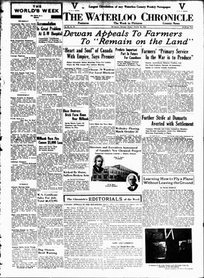 Waterloo Chronicle (Waterloo, On1868), 22 Aug 1941