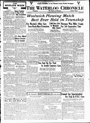 Waterloo Chronicle (Waterloo, On1868), 10 Oct 1941