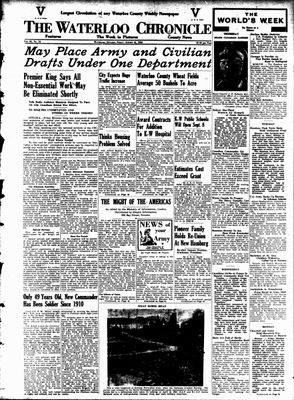 Waterloo Chronicle (Waterloo, On1868), 21 Aug 1942