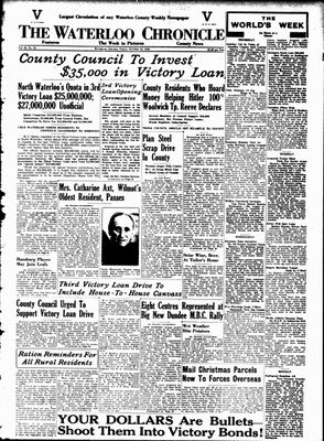 Waterloo Chronicle (Waterloo, On1868), 16 Oct 1942