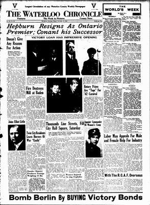 Waterloo Chronicle (Waterloo, On1868), 23 Oct 1942