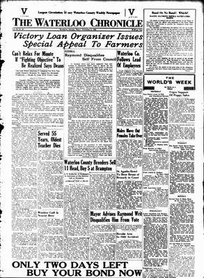 Waterloo Chronicle (Waterloo, On1868), 6 Nov 1942