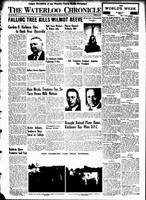 Waterloo Chronicle (Waterloo, On1868), 29 Sep 1944