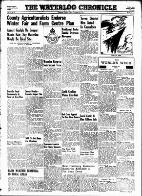 Waterloo Chronicle (Waterloo, On1868), 24 Nov 1944