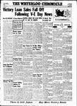 Waterloo Chronicle (Waterloo, On1868), 11 May 1945