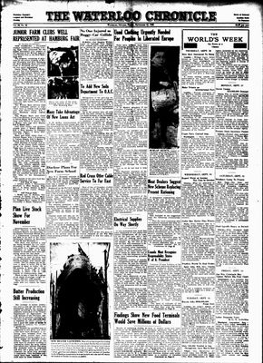 Waterloo Chronicle (Waterloo, On1868), 21 Sep 1945