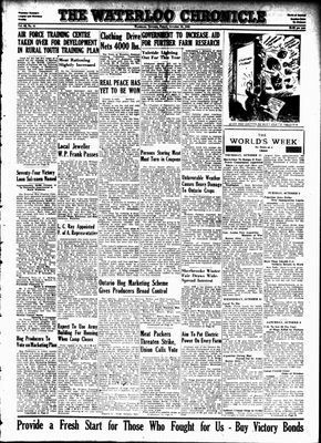 Waterloo Chronicle (Waterloo, On1868), 12 Oct 1945