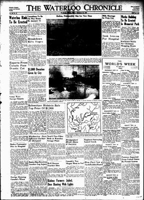 Waterloo Chronicle (Waterloo, On1868), 23 Nov 1945