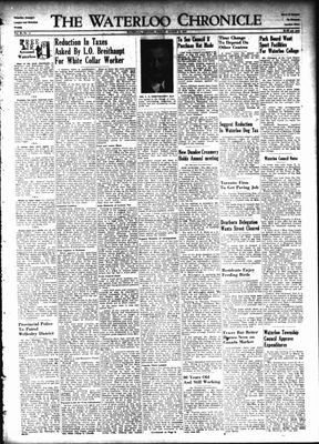 Waterloo Chronicle (Waterloo, On1868), 14 Mar 1947