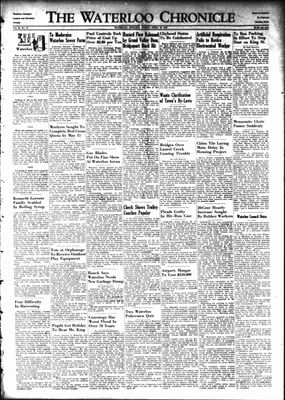 Waterloo Chronicle (Waterloo, On1868), 18 Apr 1947