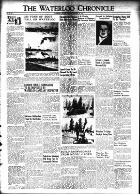 Waterloo Chronicle (Waterloo, On1868), 27 Feb 1948