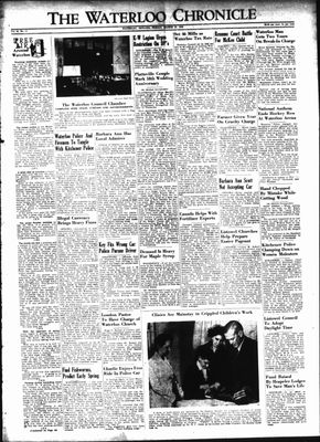 Waterloo Chronicle (Waterloo, On1868), 12 Mar 1948