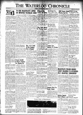 Waterloo Chronicle (Waterloo, On1868), 19 Mar 1948