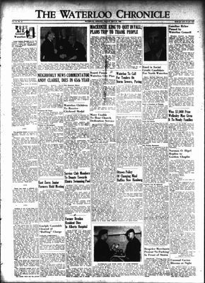 Waterloo Chronicle (Waterloo, On1868), 21 May 1948