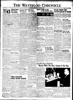 Waterloo Chronicle (Waterloo, On1868), 29 Oct 1948