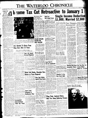 Waterloo Chronicle (Waterloo, On1868), 25 Mar 1949