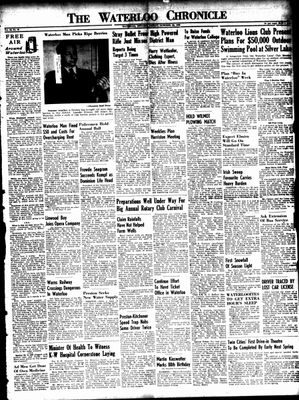 Waterloo Chronicle (Waterloo, On1868), 28 Oct 1949