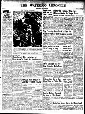 Waterloo Chronicle (Waterloo, On1868), 3 Aug 1951