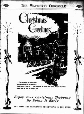 Waterloo Chronicle (Waterloo, On1868), 14 Dec 1951