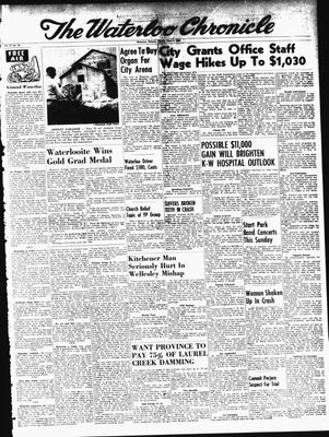 Waterloo Chronicle (Waterloo, On1868), 4 Jun 1954