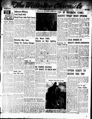 Waterloo Chronicle (Waterloo, On1868), 16 Jun 1955